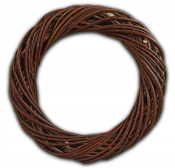 WIANEK WIKLINOWY BRĄZOWY PODKŁAD KOŁO RING - 40 cm