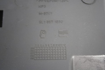 OBUDOWA POKRYWA SCHOWKA SEAT IBIZA 6L1857103B