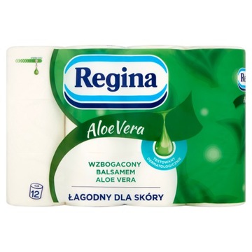 REGINA PAPIER TOALETOWY ALOE VERA 12 ROLEK
