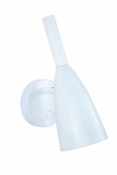 KINKIET DO SALONU LAMPA ŚCIENNA LED Solin biały