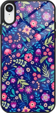 Etui GLASS KWIATY SAMSUNG A52 / A52 4G/ A52 5G