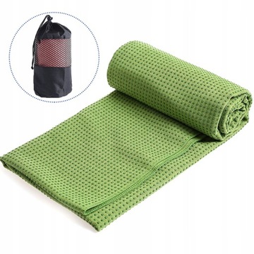 Противоскользящее полотенце для йоги.