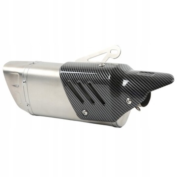 51 мм/2 дюйма волокно в стиле выхлопной трубы мотоцикла