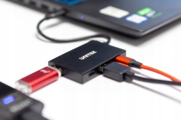 Концентратор USB-C, 10 Гбит/с, 2 порта USB-A, 2 порта USB-C Unitek