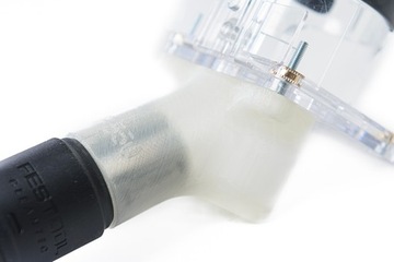 Переходник нижнего извлечения для фрезерного станка Bosch GKF 550 Ø35