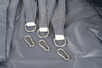 СОЛНЕЧНЫЙ ПАРУС, ВОДОНЕПРОНИЦАЕМЫЙ, ТРЕУГОЛЬНЫЙ САД, ТЕРРАСА, БАЛКОН, 3x3м