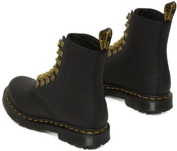 Botki damskie buty DR. MARTENS skórzane trzewiki kozaki ocieplane r. 38