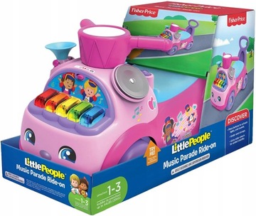 Fisher Price Ride On Musical Parade Розовый 64799