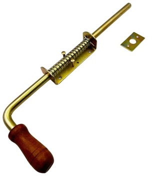 Zasuwa bramowa sprężynowa 500 mm z rączką
