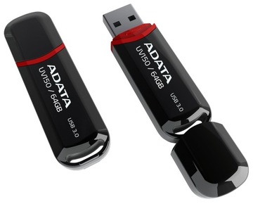 Pendrive ADATA UV150 64GB czarny USB 3.2