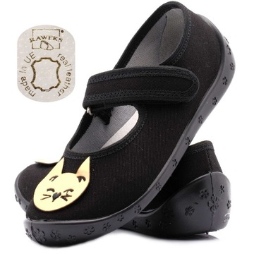 RAWEKS KAPCIE DZIECIĘCE buty z wkładką skórzaną 35