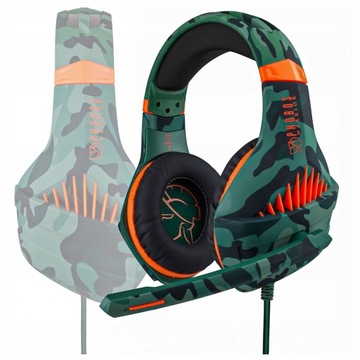 НАКЛАДНЫЕ ИГРОВЫЕ НАУШНИКИ с УНИВЕРСАЛЬНЫМ микрофоном