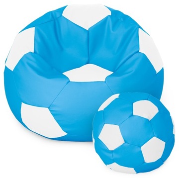 PUFA PIŁKA XXXL + GRATIS | MEGA PUFA WOREK FOTEL