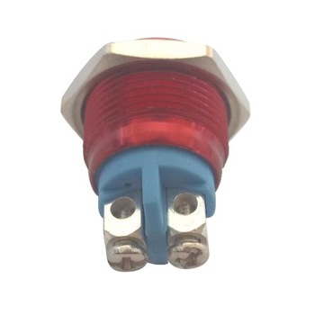 16mm Wodoodporny metalowy przełącznik Przycisk