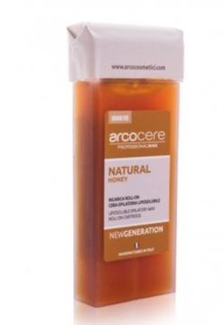 Wosk do depilacji w rolce 100ml Miodowy