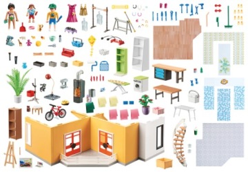 PLAYMOBIL 70986 ДОПОЛНИТЕЛЬНЫЙ ЭТАЖ СОВРЕМЕННОГО ДОМА