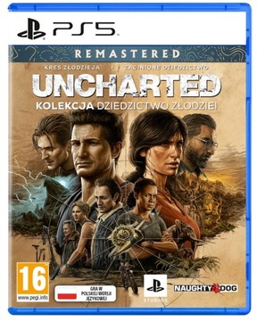 Gra PS5 Uncharted: Kolekcja Dziedzictwo Złodziei PlayStation 5 NOWA Pudełko