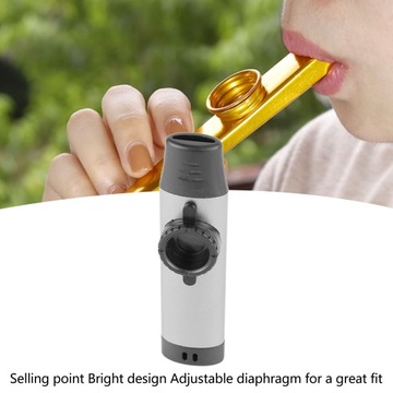 Kazoo профессиональный алюминиевый инструмент.