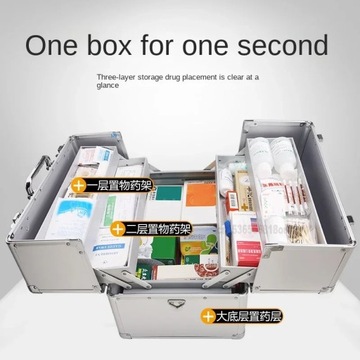 Большая аптечка, портативная домашняя аптечка, многофункциональная амбулаторная помощь