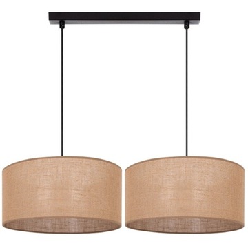 ПОТОЛОЧНЫЙ ПОДВЕСНОЙ СВЕТИЛЬНИК БОХО, ДЖУТОВЫЙ АБАРИЖ