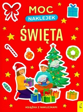 KSIĄŻECZKA MOC NAKLEJEK. ŚWIĘTA #ŚWIĘTA 86050