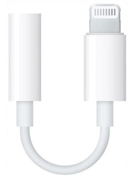 PRZEJŚCIÓWKA LIGHTNING JACK 3.5MM SŁUCHAWKI IPHONE