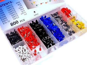 Обжимной станок для кабельных наконечников и наконечников Автоматический КОМПЛЕКТ из 800 шт.