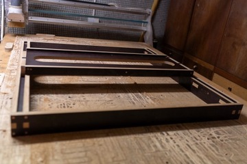 Направляющая для строгального станка по дереву 100х100см.