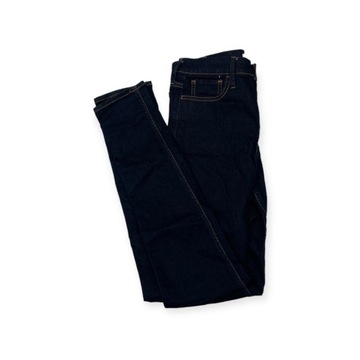 Spodnie jeansowe damskie granatowe Hollister 27