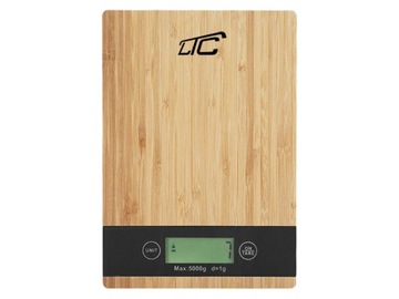 ВЕСЫ КУХОННЫЕ LTC, ИМИТАЦИЯ ДЕРЕВА 5КГ