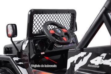 Автомобиль на аккумуляторе для 2 человек весом до 50 кг Огромный внедорожник Drifter Pilot 2.4.