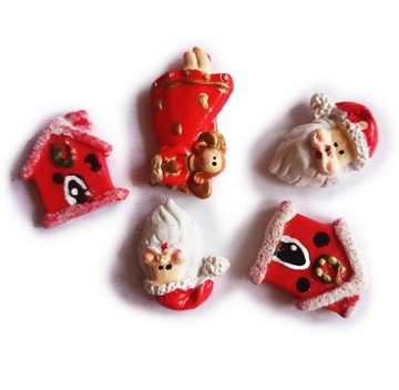 MAŁE OZDOBY ŚWIĄTECZNE PRZYLEPCE BN