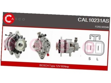 ALTERNÁTOR CASCO CAL10231AS
