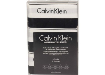 Calvin Klein Bokserki 000NB2380A S Trunk 3PK