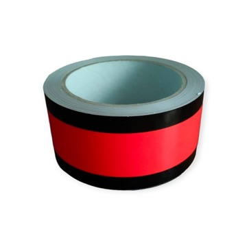 Лента предупредительная разметочная для признания недействительными дорожных знаков 50мм/33м