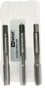 FANAR Gwintownik M8 x 1,25 mm 3 sztukowy