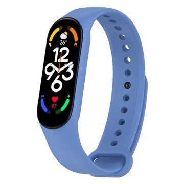 PASEK OPASKA SPORTOWA DO XIAOMI MI BAND 5/6/7 |DENIM BLUE