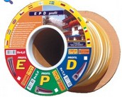 USZCZELKA DO DRZWI OKIEN PROFIL D SAMOPRZYLEPNA BRĄZOWA 100M