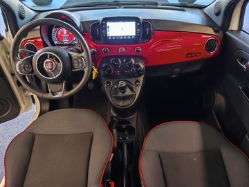 Fiat 500 II 2021 Fiat 500 Hybryda, Pierwszy właściciel. Panorama dach, Nawi, Tempomat, zdjęcie 8