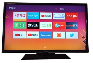 SMART TV 32 TELEFUNKEN OS-32H500 T2S2 HEVC USB PVR