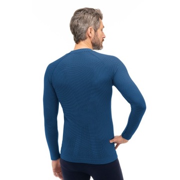 Футболка мужская Brubeck 3D PRO Термоактивная тренировка с длинными рукавами, XL