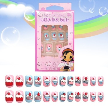 ИСКУССТВЕННЫЕ НОГТИ НАДЕЛОЧНЫЕ НОГТИ ПОЛНОГО ПОКРЫТИЯ ИСКУССТВЕННЫЕ УКРАШЕНИЯ ДЛЯ ДЕТЕЙ