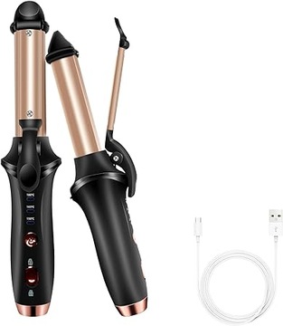 Bezprzewodowa Mini Lokówka z 3 regulowanymi temperaturami Ukliss AE-508