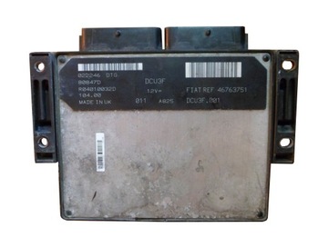 Komputer Fiat Punto 2 II 1.9 D 46763751 WYZEROWANY CZYSTY WYLOGOWANY ODNOWI
