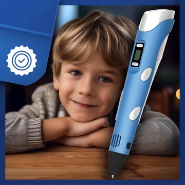 3D РУЧКА 3D ПРИНТЕР MAGIC PEN ДЛЯ ДЕТЕЙ НАБОР 510 МЕТРОВ PLA СТЕРЖНИ