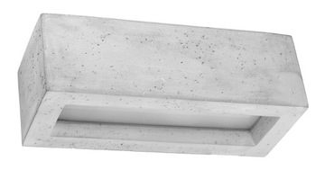 NOWOCZESNA LAMPA Kinkiet ADELAJDA 30 beton E-27