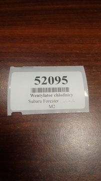 SUBARU FORESTER 2.0 VENTILÁTOR CHLADIČŮ