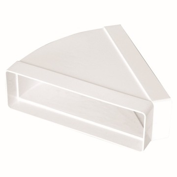 KOLANKO POZIOME 45 STOPNI DOMUS 204X60 MM KOD 555