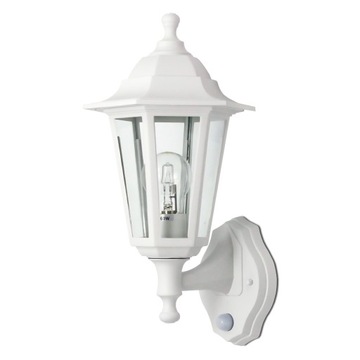 LAMPA OGRODOWA ZEWNĘTRZNA Z CZUJNIKIEM RUCHU E27