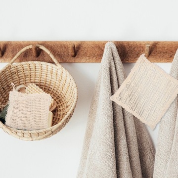 Полотенца массажные Полотенца хлопчатобумажные льняные 6 шт.